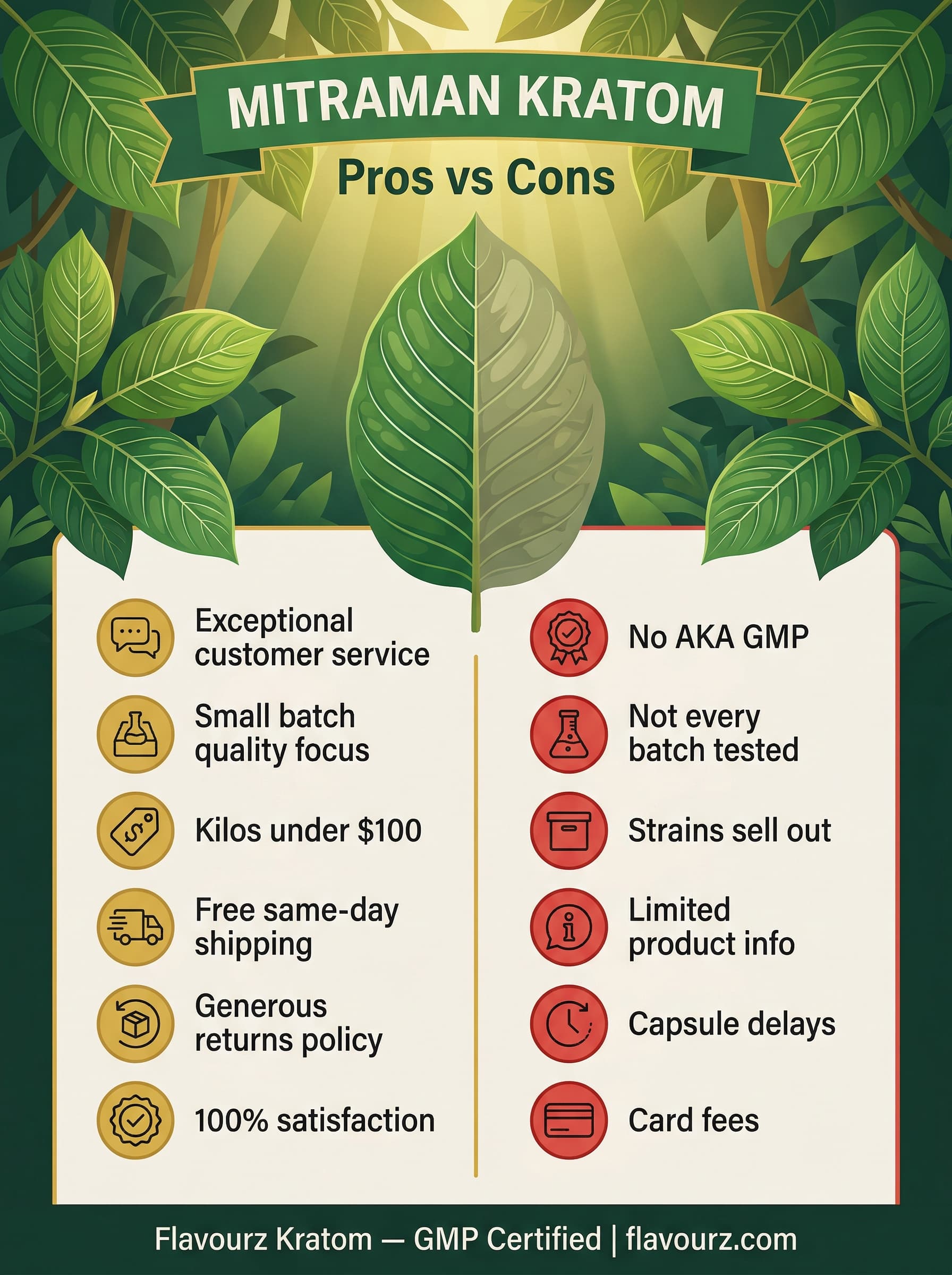 Mitraman Pros and Cons
